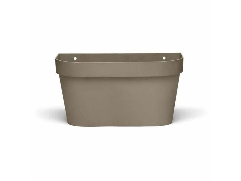 Саксия за самостоятелно поливане Garden ID Тъмнокафяв