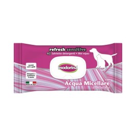 Мокри Кърпички за Домашни Любимци Inodorina REFRESH SENSITIVE Мицеларна вода