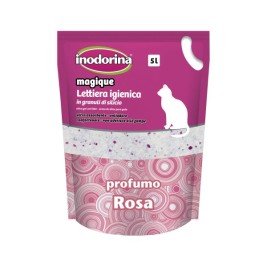 Пясък за котки Inodorina MAGIQUE ROSE рози 5 L
