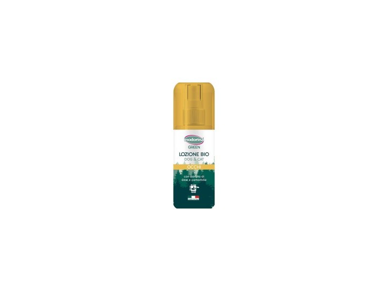 Почистващо средство за очи за домашни любимци Inodorina Green 100 ml