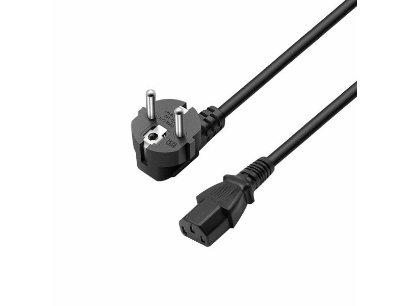 Захранващ кабел Ewent EW-190100-030-N-P Черен Многоцветен 3 m