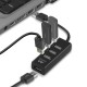 USB извод Ewent EW1123 Черен