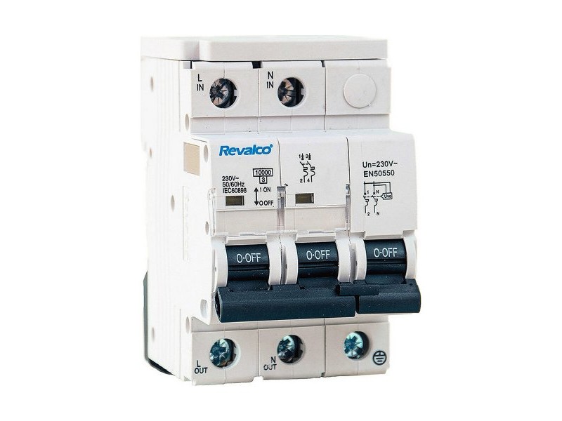 Защита от пренапрежение Revalco 5-15ka Iga 2p 40a c 10ka