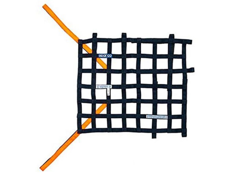 Window Net Sparco S002192FA-BM Черен