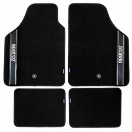 Комплект Постелки за Кола Sparco Strada 2012 B Универсален Черен (4 pcs)