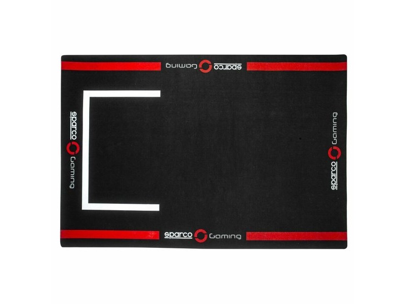 Игрална подложка Sparco S099101NRRS Червен Черен/Червен