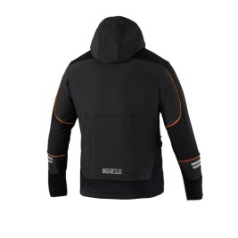 Непромокаемо Яке Sparco TECH SOFT-SHELL Черен Оранжев L