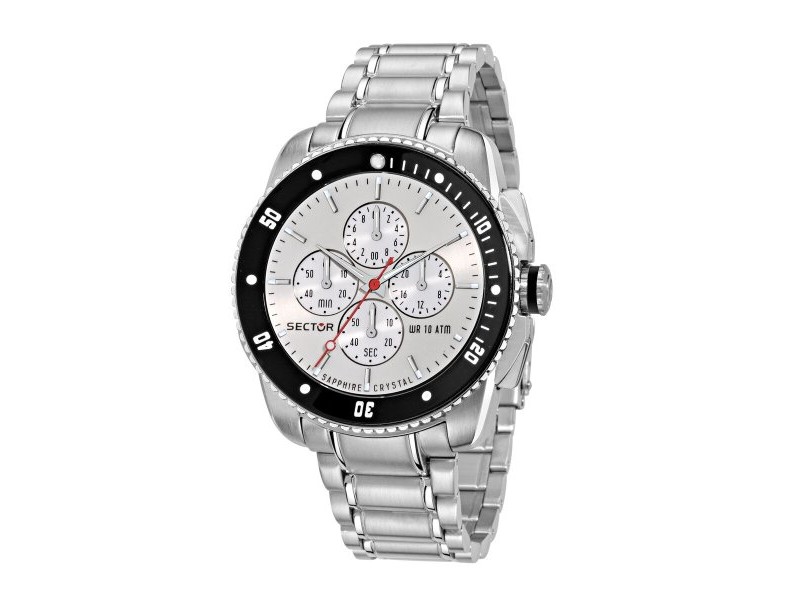 Мъжки часовник Sector R3273903007 Сребрист (Ø 45 mm) Мъжки часовник Sector R3273903007 Сребрист (Ø 45 mm)