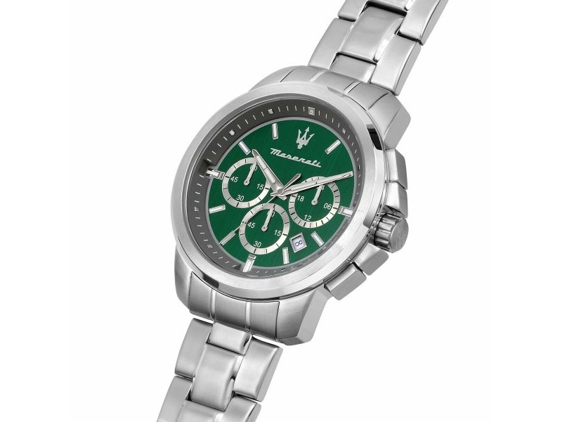 Мъжки часовник Maserati R8873621017 Зелен (Ø 44 mm)