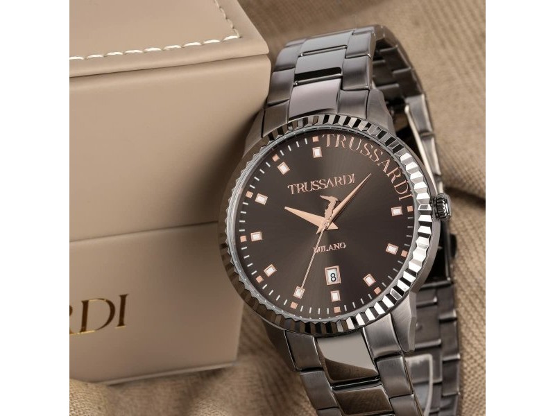 Мъжки часовник Trussardi R2453141003 (Ø 43 mm)