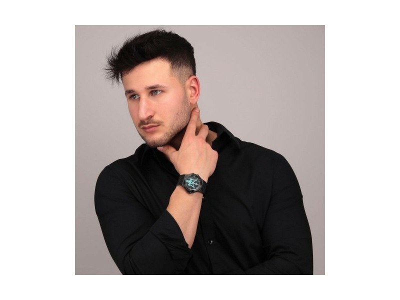 Мъжки часовник Maserati AQUA EDITION Черен (Ø 44 mm)