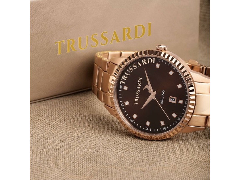 Мъжки часовник Trussardi (Ø 43 mm)
