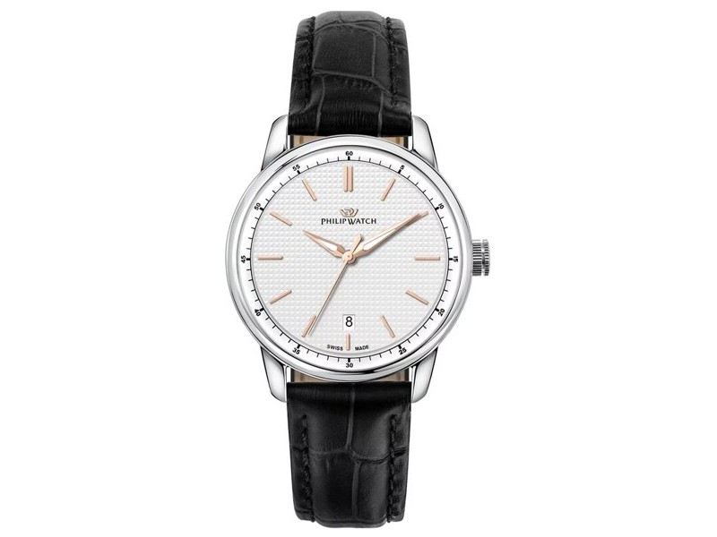 Мъжки часовник Philip Watch R8251150009 Черен (Ø 40 mm) Мъжки часовник Philip Watch R8251150009 Черен (Ø 40 mm)