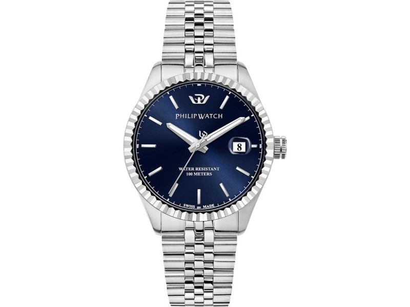 Мъжки часовник Philip Watch R8253597077 Сребрист