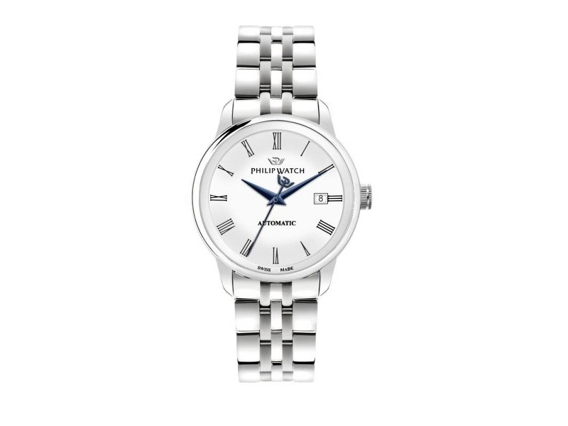 Мъжки часовник Philip Watch R8223150006 Бял Сребрист (Ø 40 mm) (Ø 47 mm)