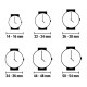Мъжки часовник Chronotech CT7988M-70 (Ø 40 mm)