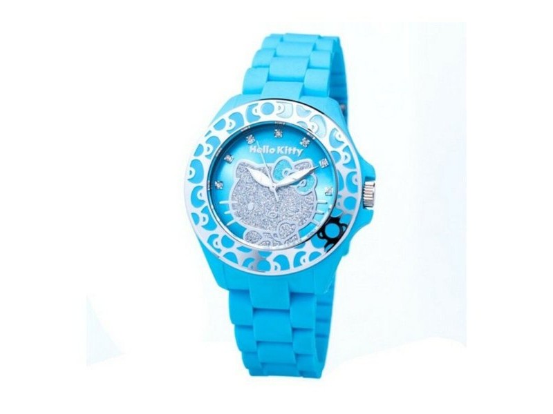 Дамски часовник Hello Kitty HK7143B-01 (Ø 45 mm)
