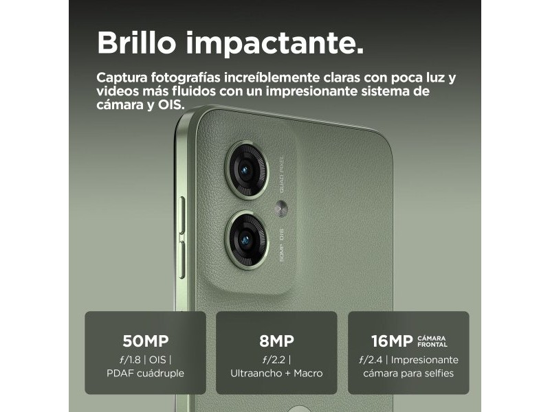 Смартфони Motorola Moto G55 5G DS 8 GB RAM 256 GB Зелен