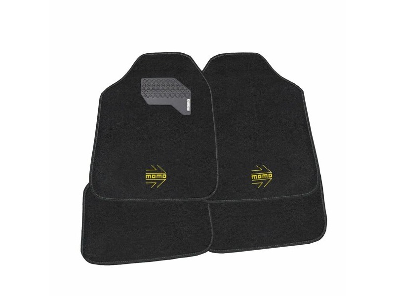 Постелка за Кола MOMO Arrow Жълт PVC Универсален