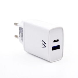 Преносимо зарядно устройство Ewent EW1321 Бял 20 W