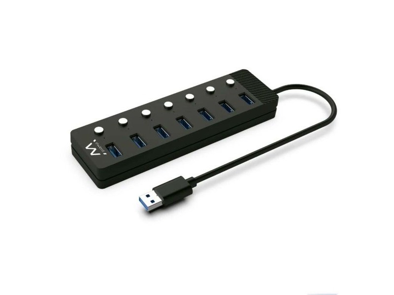 USB извод Ewent EW1147 Черен