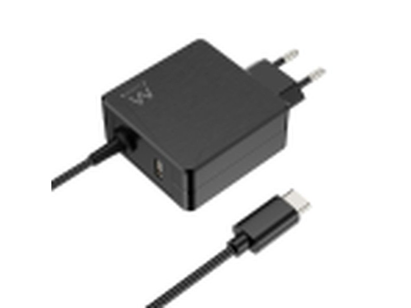 Зарядно за стена Ewent Черен 65 W (1 броя)