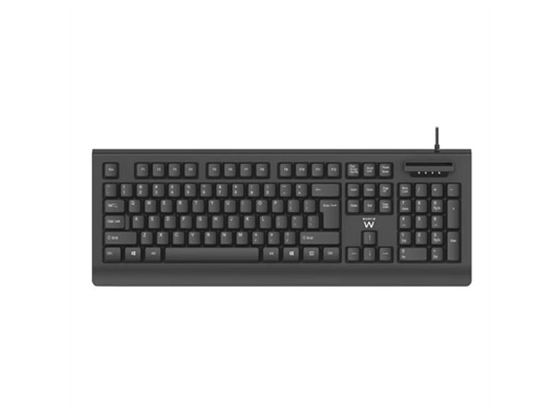 Клавиатура Ewent EW3286 Черен Испанска Qwerty QWERTY
