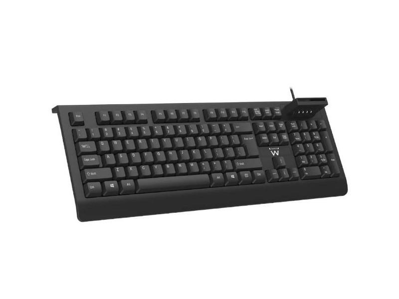Клавиатура Ewent EW3286 Черен Испанска Qwerty QWERTY