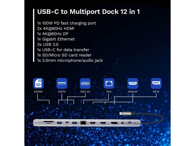 USB извод Ewent EW1150 Сив
