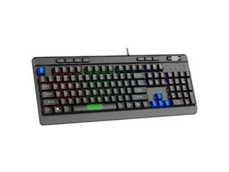 Клавиатура за игри Sparco SPMEMKEYBESP Черен Испанска Qwerty