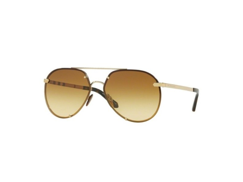 Мъжки слънчеви очила Burberry BE3099-11452L Златен Ø 61 mm