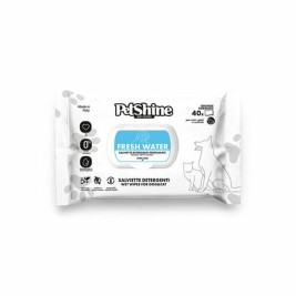 Мокри Кърпички за Домашни Любимци Porrini Fresh Water 40 броя