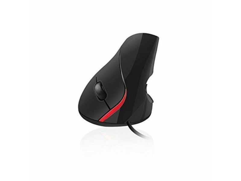 Ергономична оптична мишка Ewent EW3156 1000 dpi USB Черен Черен/Червен Червен/Черен