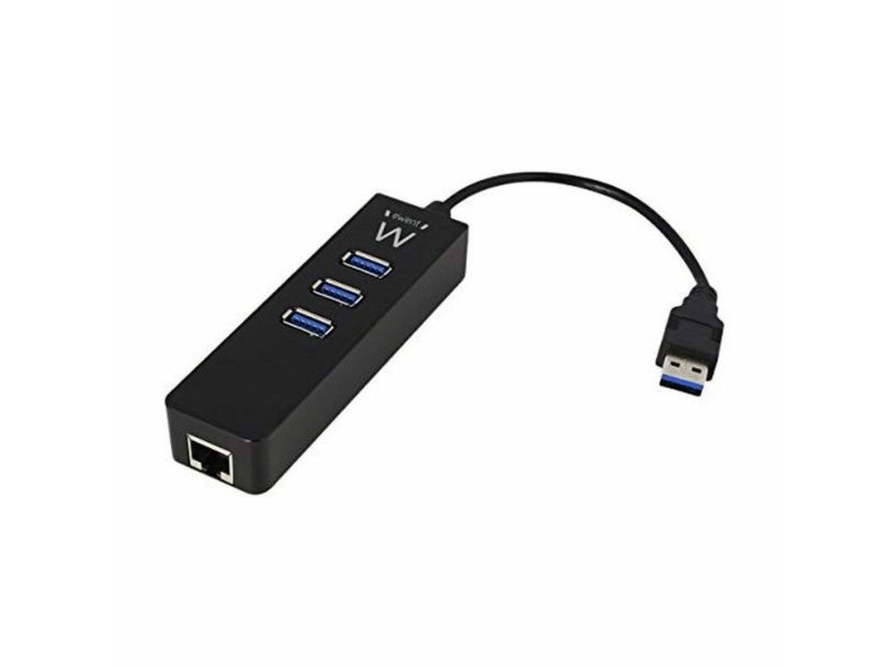 USB извод Ewent AAOAUS0127 3 x USB 3.1 RJ45 Plug and Play
