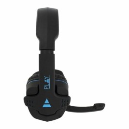 Слушалки за игра с микрофон Ewent PL3320 Черен Син