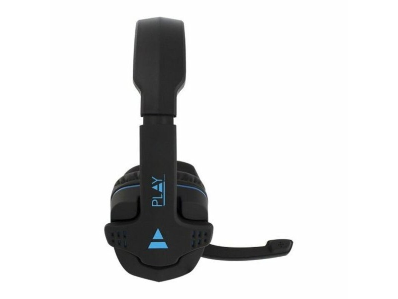 Слушалки за игра с микрофон Ewent PL3320 Черен Син Слушалки за игра с микрофон Ewent PL3320 Черен Син