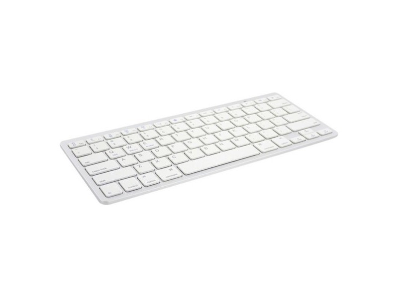 Блутут клавиатура Ewent EW3161 Бял Сребрист