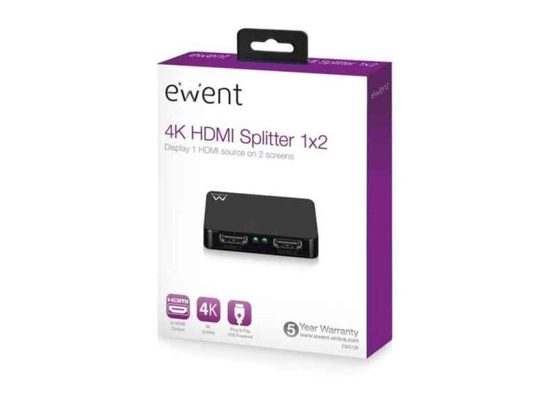 HDMI суич Ewent EW3720 4K