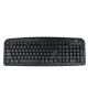 Клавиатура Ewent EW3195 Черен Испанска Qwerty QWERTZ Клавиатура Ewent EW3195 Черен Испанска Qwerty QWERTZ