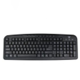 Клавиатура Ewent EW3195 Черен Испанска Qwerty QWERTZ