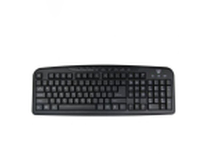 Клавиатура Ewent EW3195 Черен Испанска Qwerty QWERTZ Клавиатура Ewent EW3195 Черен Испанска Qwerty QWERTZ