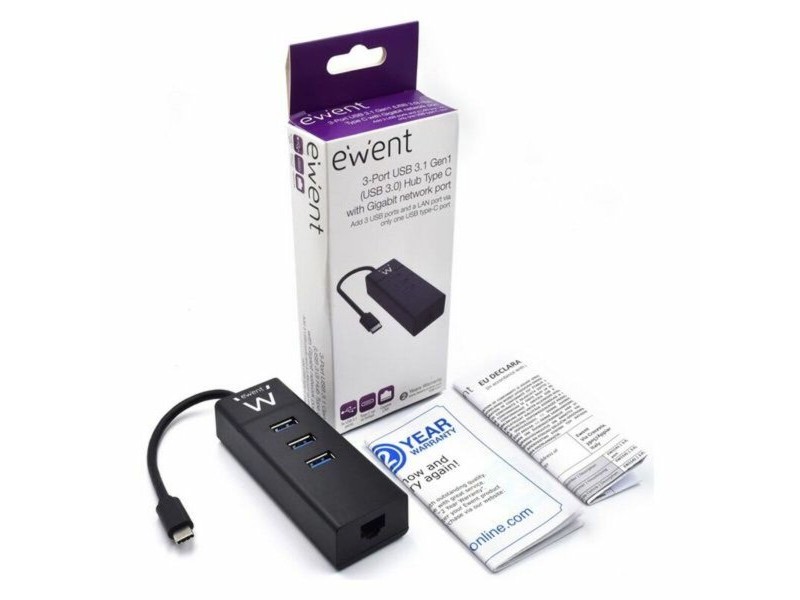 Гнездо с 3 USB порта Eminent EW1141 USB 3.1