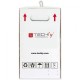 FTP категория 6 твърд мрежови кабел Techly 022595 Сив 305 m