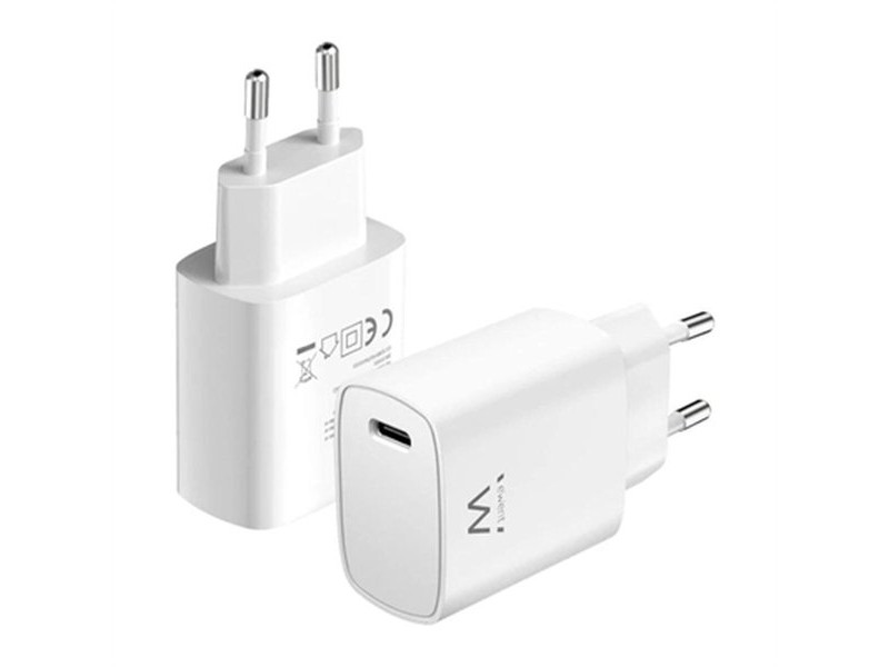 Зарядно за стена Ewent EW1320 Бял 20 W