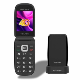 Мобилен телефон за по-възрастни хора Volfen ASTRO FLIP Черен 48 MB 2,8