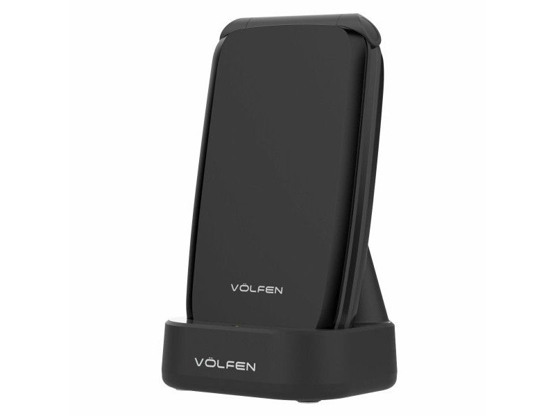 Мобилен телефон за по-възрастни хора Volfen ASTRO FLIP Черен 48 MB 2,8