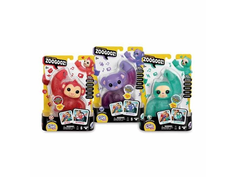 Интерактивен домашен любимец Famosa  Zoogooz Little Live Pets  17 cm