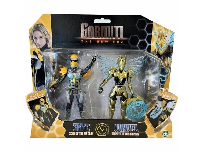 Playset Gormiti Scion and Gormiti associated Air - Skye and Windel 15 cm