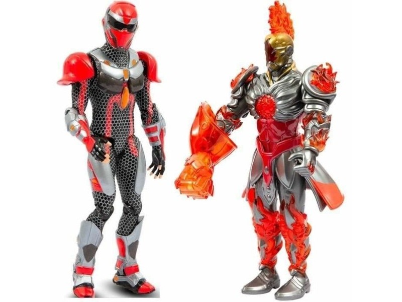 Playset Gormiti GORMITI - Scion and Gormiti associated Fire - Zane and Fireon 15 cm