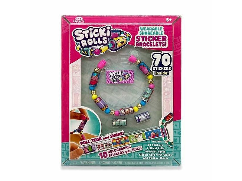 Комплект за Правене на Гривна Famosa Sticki Rolls